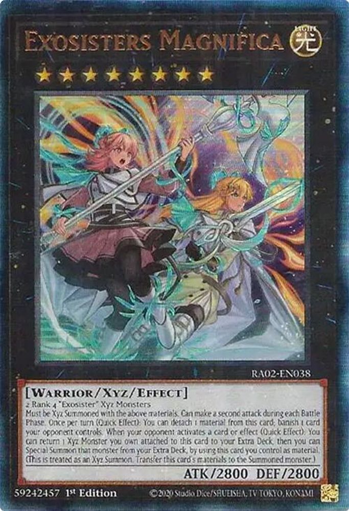Exosisters Magnifica (PUR) (RA02-EN038) - Prismatic Ultimate Rare