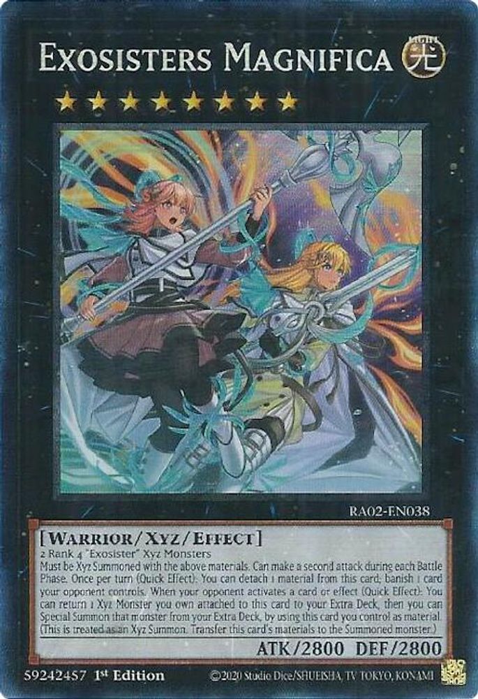 Exosisters Magnifica (PCR) (RA02-EN038) - Prismatic Collector's Rare