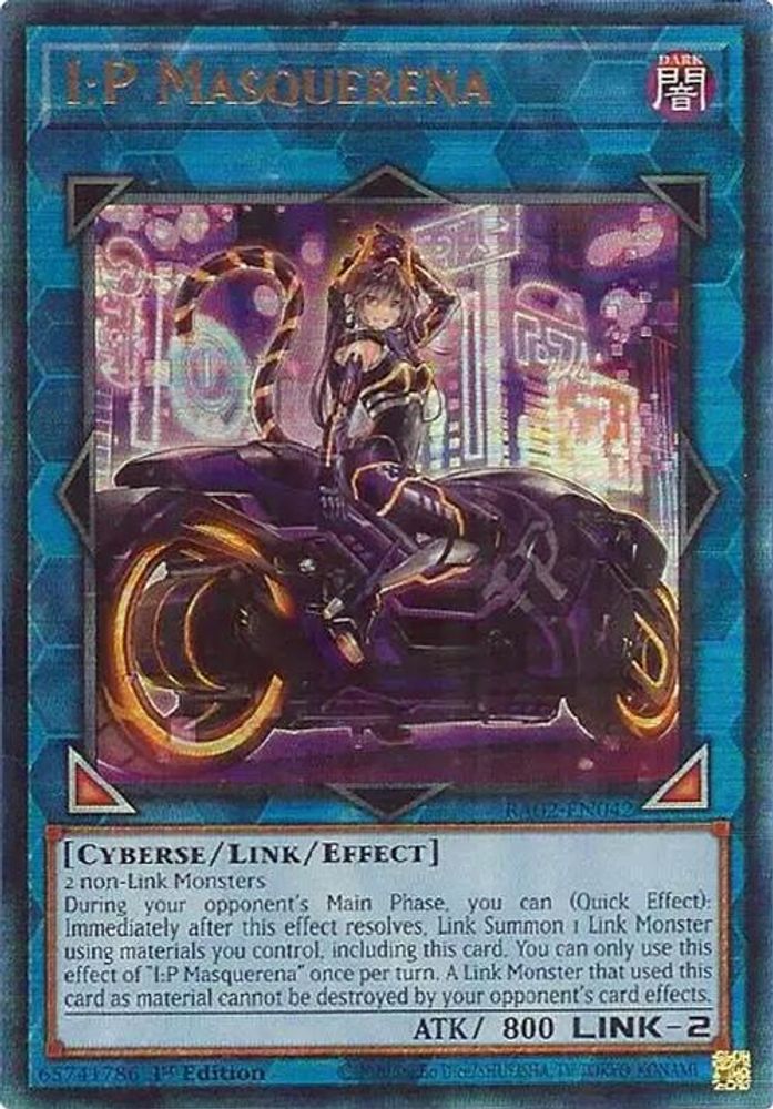 I:P Masquerena (Art alternatif) (PUR) [RA02-EN042] Prismatic Ultimate Rare 