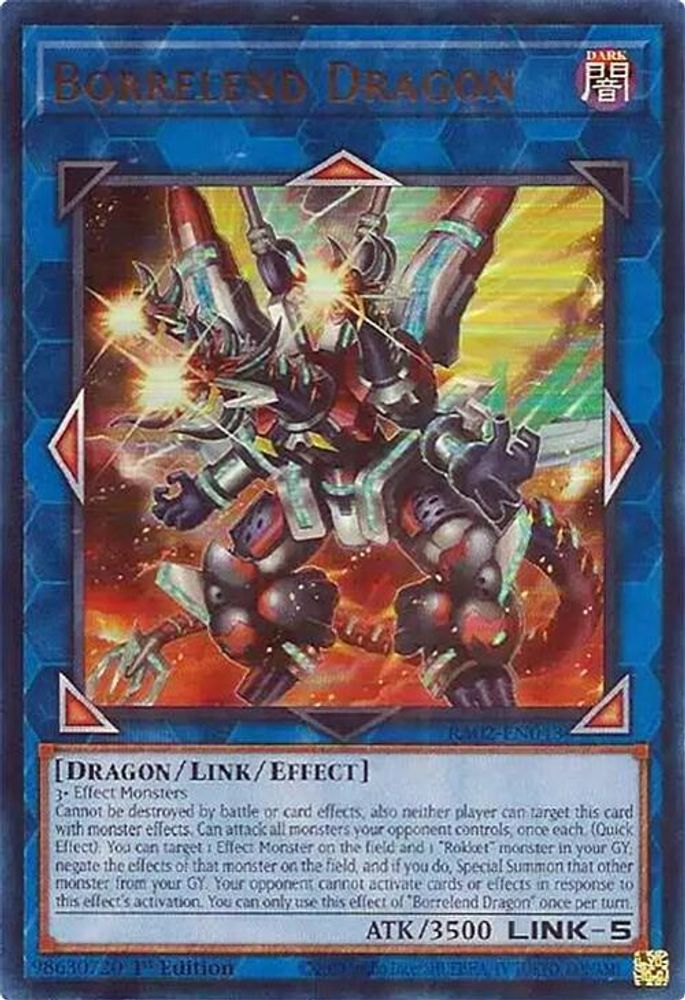 Borrelend Dragon (UR) (RA02-EN043) - Ultra Rare