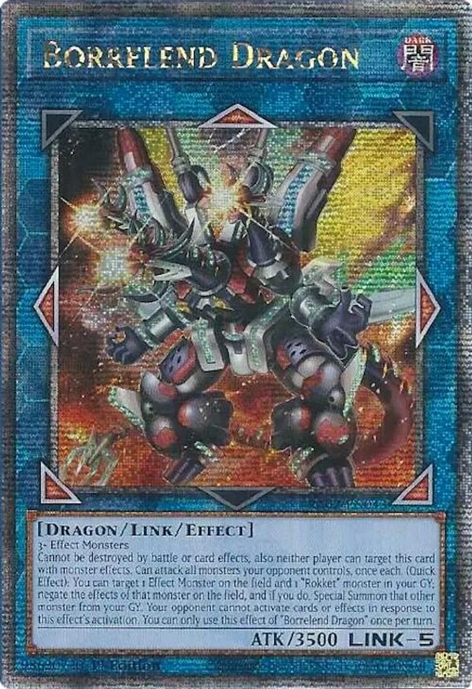 Dragon Borrelend (Quart de siècle secret rare) [RA02-EN043] Quart de siècle secret rare 