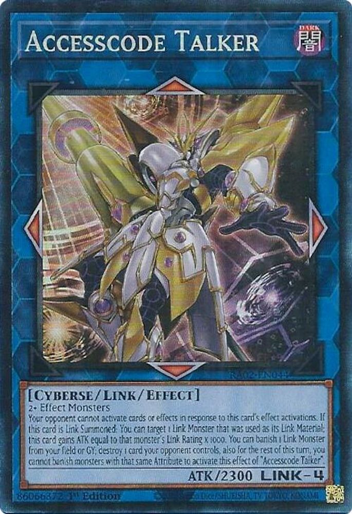 Accesscode Talker (PCR) (RA02-EN044) - Prismatic Collector's Rare