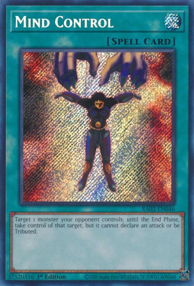 Contrôle mental (Secret Rare) [RA02-EN046] Secret Rare 