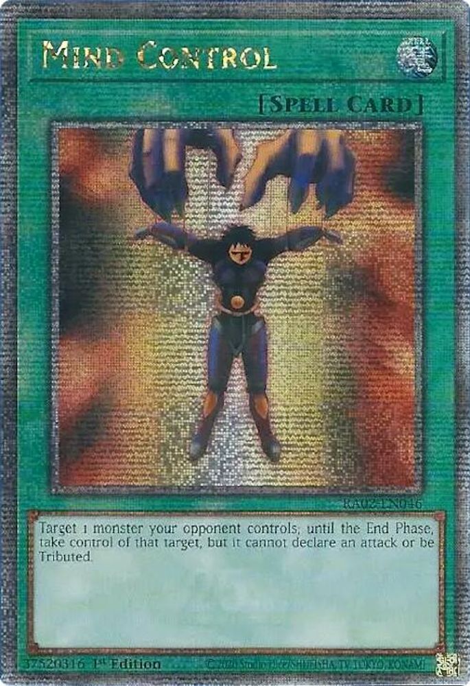 Mind Control (Quarter Century Secret Rare) (RA02-EN046) - Quarter Century Secret Rare
