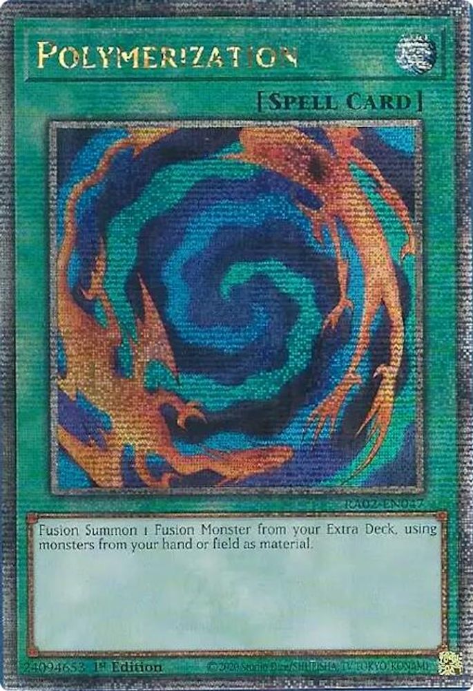 Polymerization (Quarter Century Secret Rare) (RA02-EN047) - Quarter Century Secret Rare