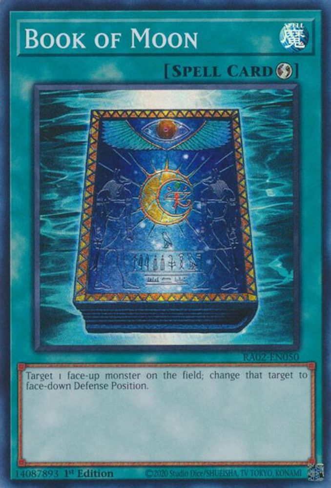 Book of Moon (RA02-EN050) - Super Rare