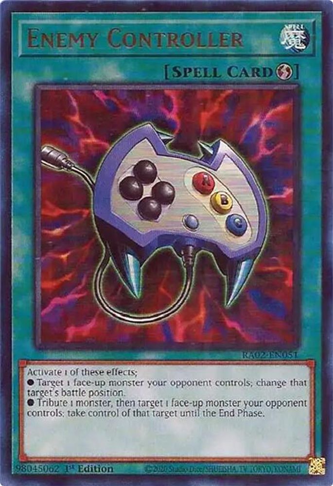 Enemy Controller (UR) (RA02-EN051) - Ultra Rare