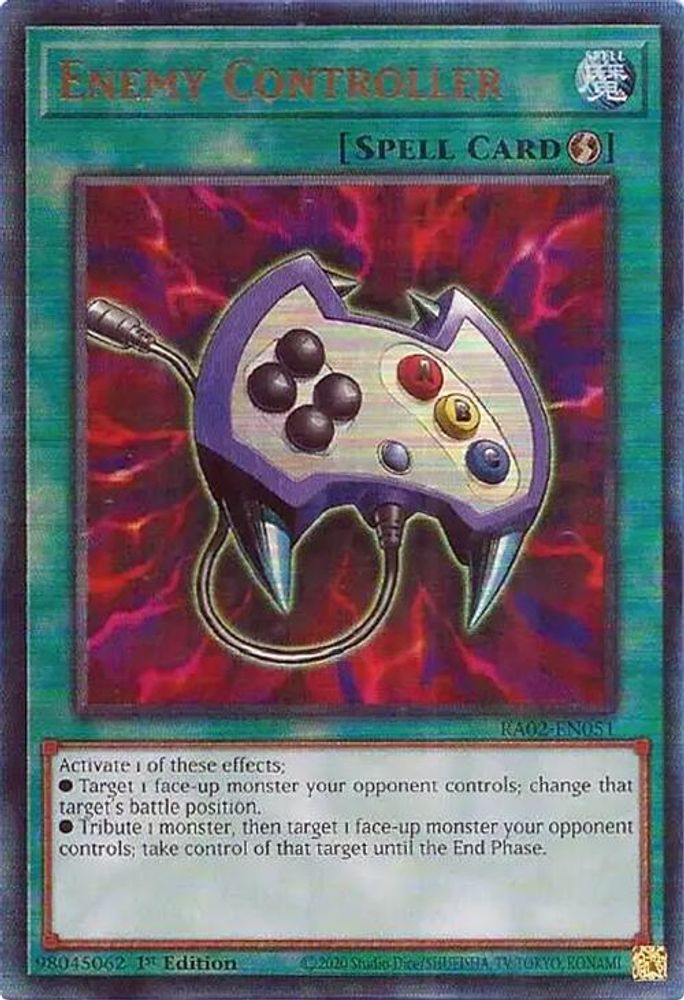 Enemy Controller (PUR) (RA02-EN051) - Prismatic Ultimate Rare
