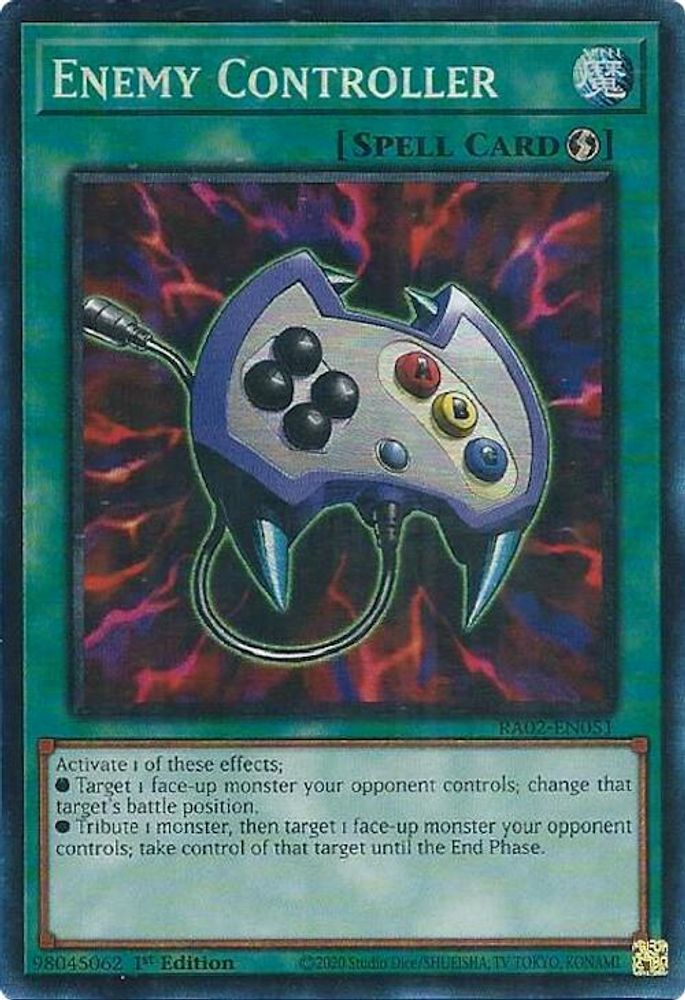 Enemy Controller (PCR) (RA02-EN051) - Prismatic Collector's Rare
