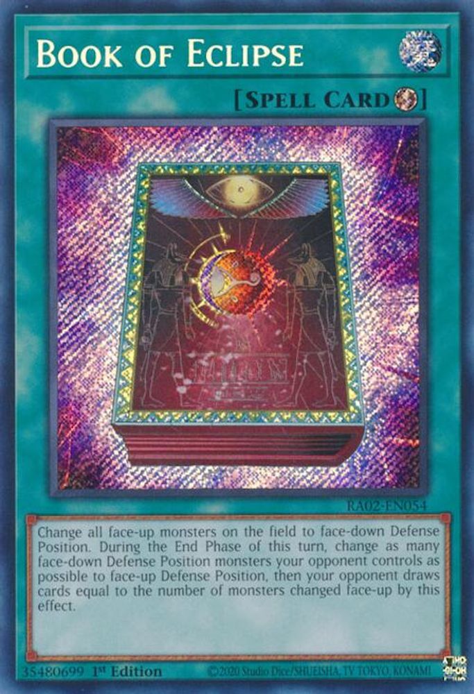 Book of Eclipse (Secret Rare) (RA02-EN054) - Secret Rare
