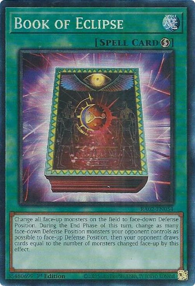 Book of Eclipse (PCR) (RA02-EN054) - Prismatic Collector's Rare