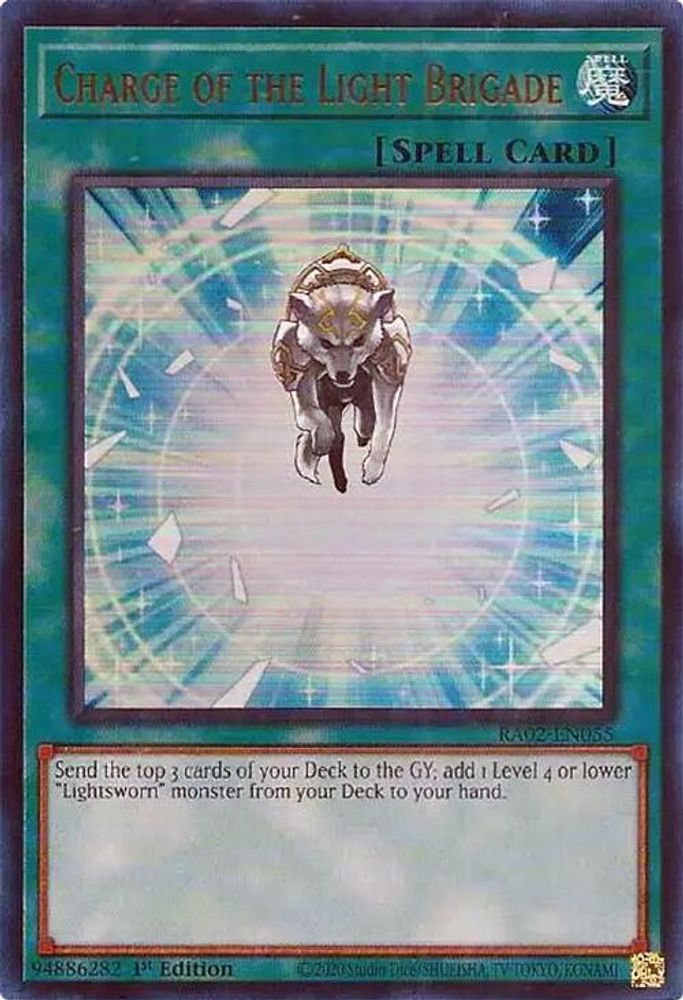 Charge of the Light Brigade (UR) (RA02-EN055) - Ultra Rare