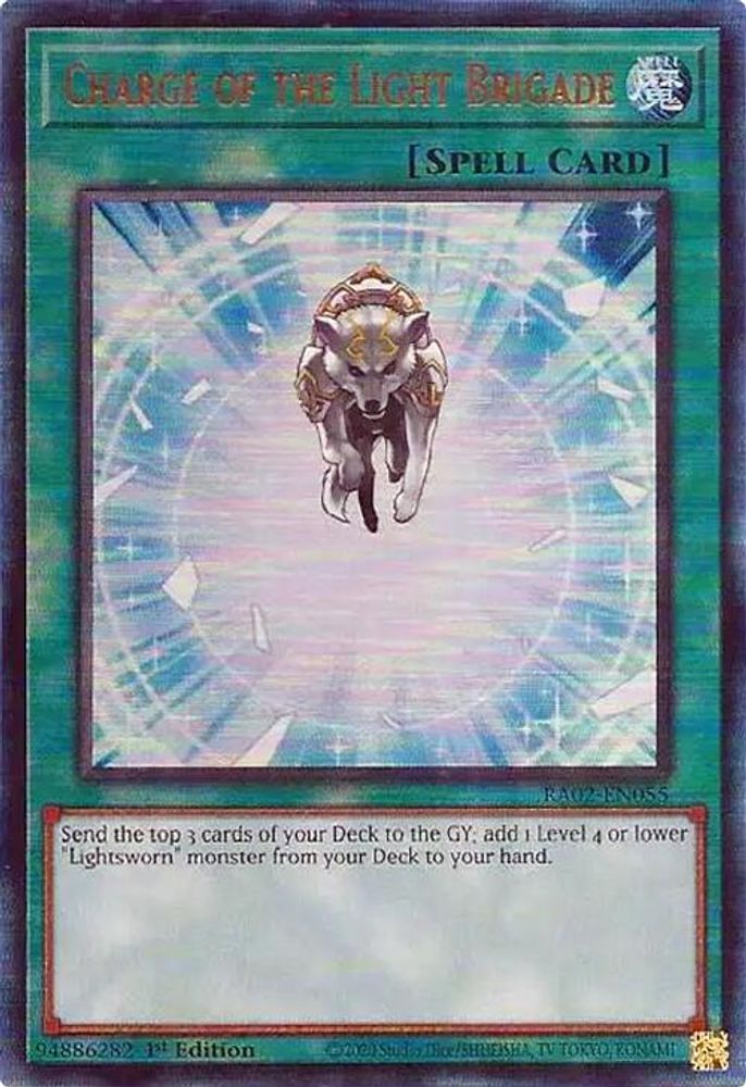 Charge of the Light Brigade (PUR) (RA02-EN055) - Prismatic Ultimate Rare