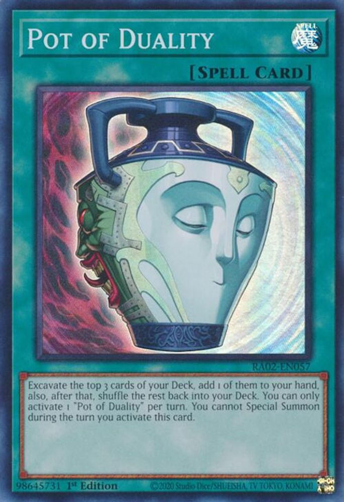 Pot of Duality (RA02-EN057) - Super Rare