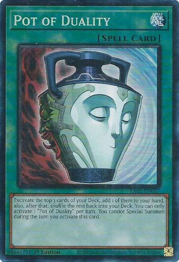 Pot de Dualité (PCR) [RA02-EN057] Rare Collector Prismatique 