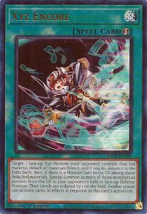 Xyz Encore (UR) [RA02-EN059] Ultra Rare 