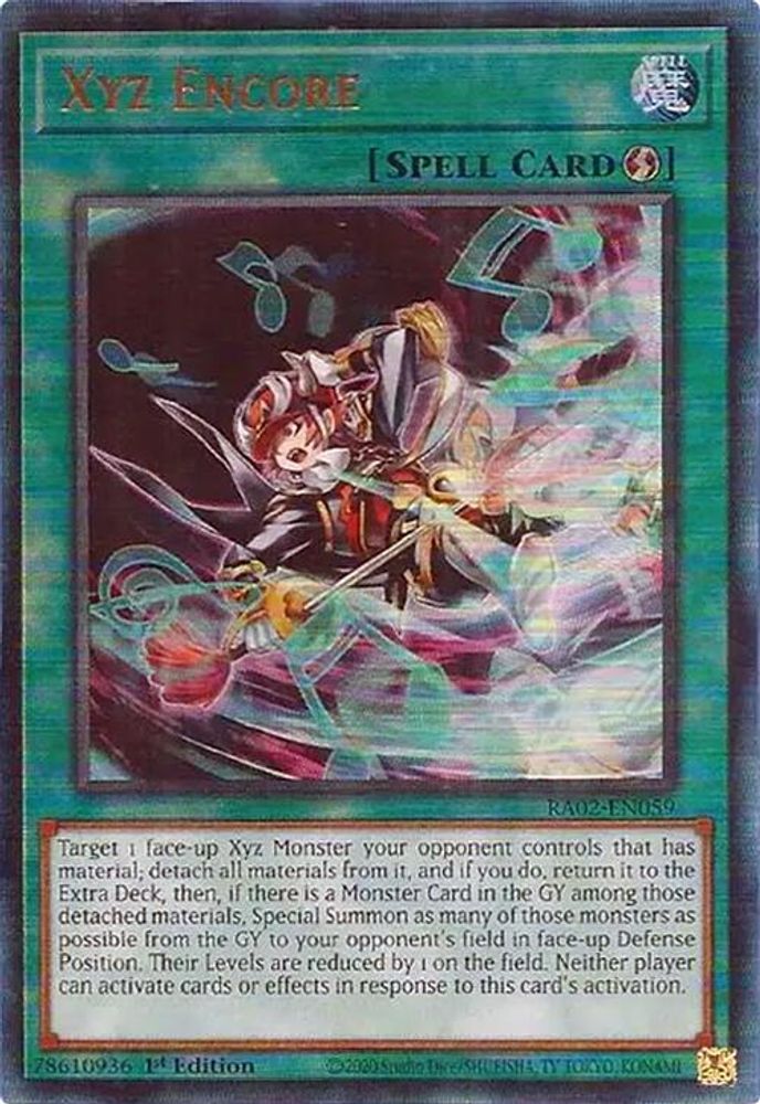 Xyz Encore (PUR) (RA02-EN059) - Prismatic Ultimate Rare