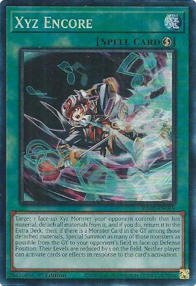 Xyz Encore (PCR) (RA02-EN059) - Prismatic Collector's Rare