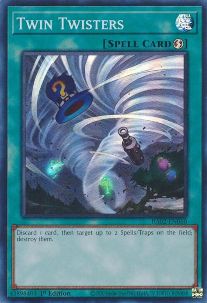 Twin Twisters (RA02-EN060) - Super Rare