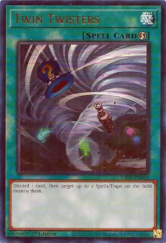 Twin Twisters (UR) (RA02-EN060) - Ultra Rare