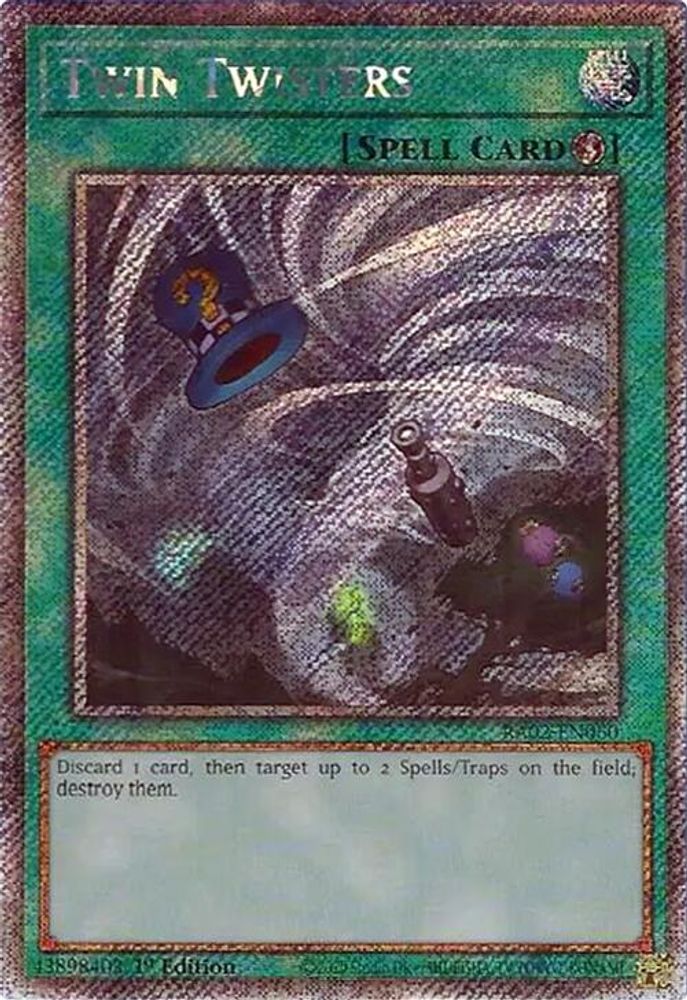 Twin Twisters (Platine Secret Rare) [RA02-EN060] Platine Secret Rare 