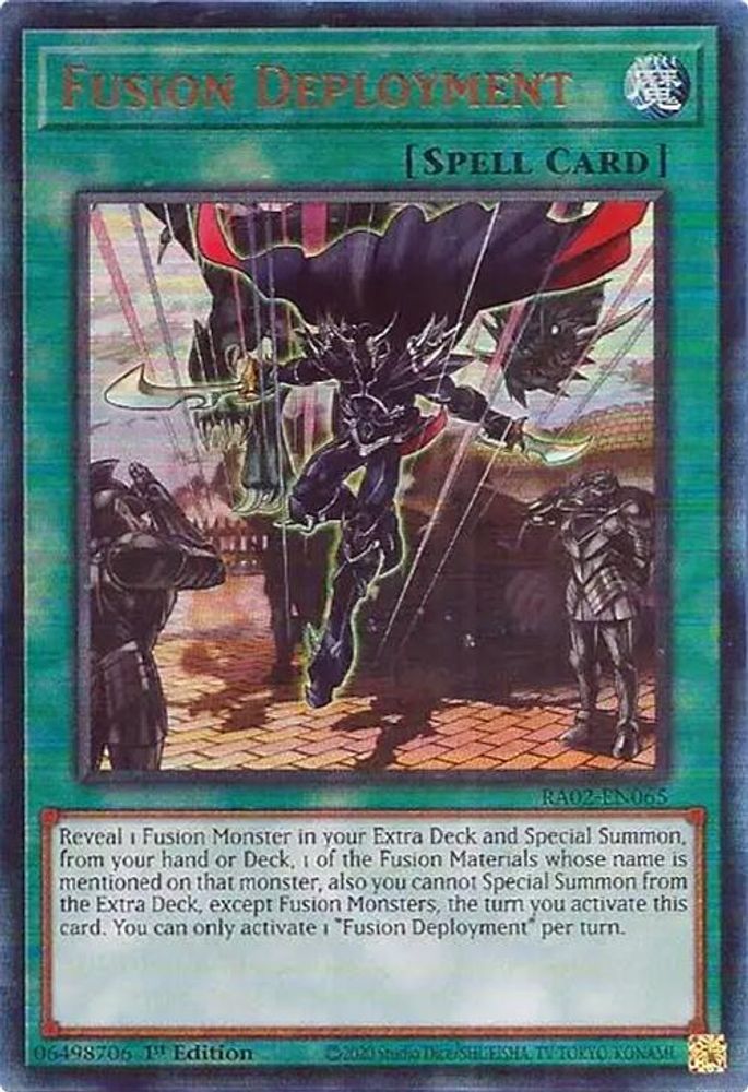 Fusion Deployment (PUR) (RA02-EN065) - Prismatic Ultimate Rare