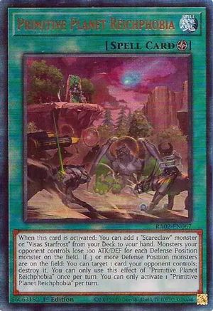 Primitive Planet Reichphobia (PUR) [RA02-EN067] Prismatic Ultimate Rare