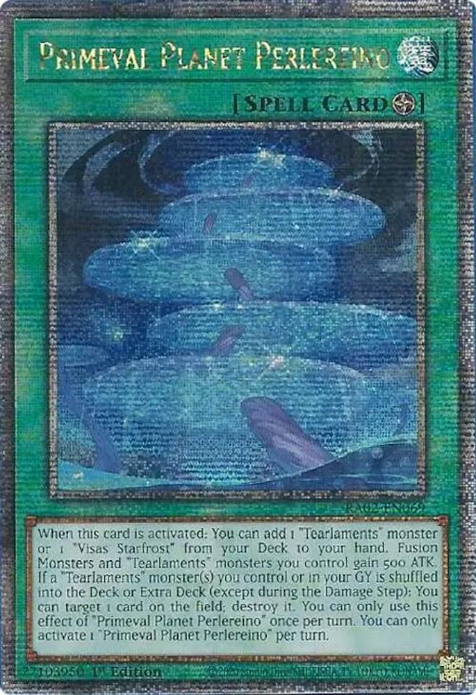 Planète primitive Perlereino (Quart de siècle secret rare) [RA02-EN069] Quart de siècle secret rare 