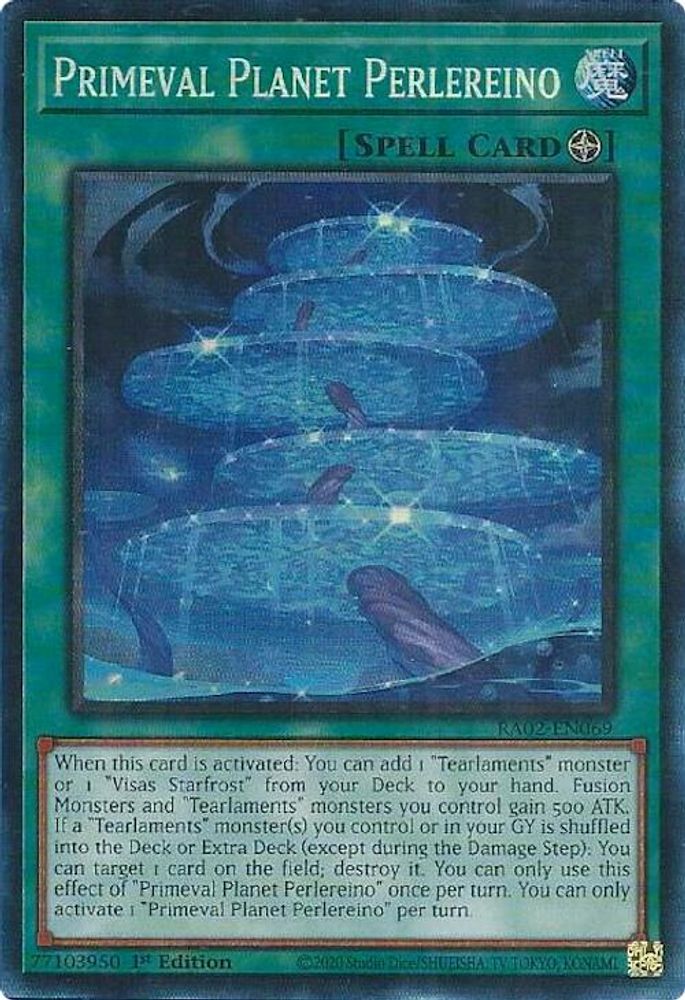 Primeval Planet Perlereino (PCR) [RA02-EN069] Rare de collection prismatique 