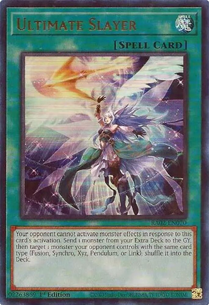Ultimate Slayer (UR) (RA02-EN070) - Ultra Rare