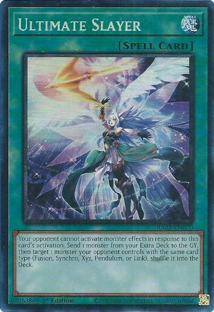 Ultimate Slayer (PCR) [RA02-EN070] Collectionneur prismatique rare 