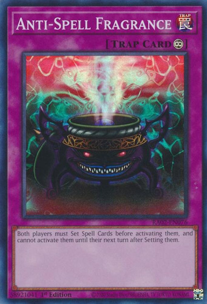 Anti-Spell Fragrance (RA02-EN076) - Super Rare