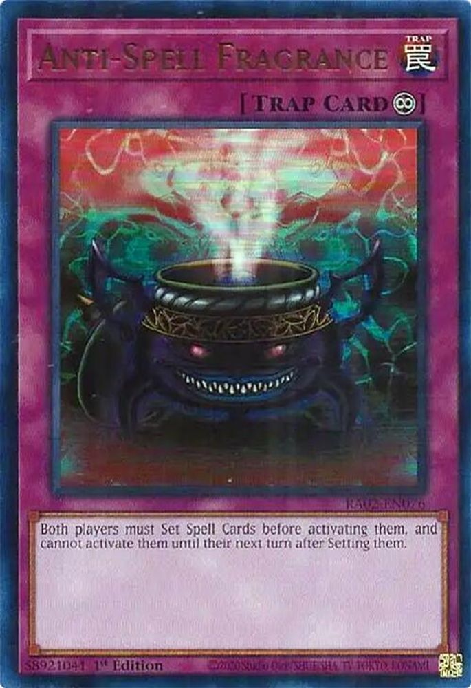 Anti-Spell Fragrance (UR) (RA02-EN076) - Ultra Rare
