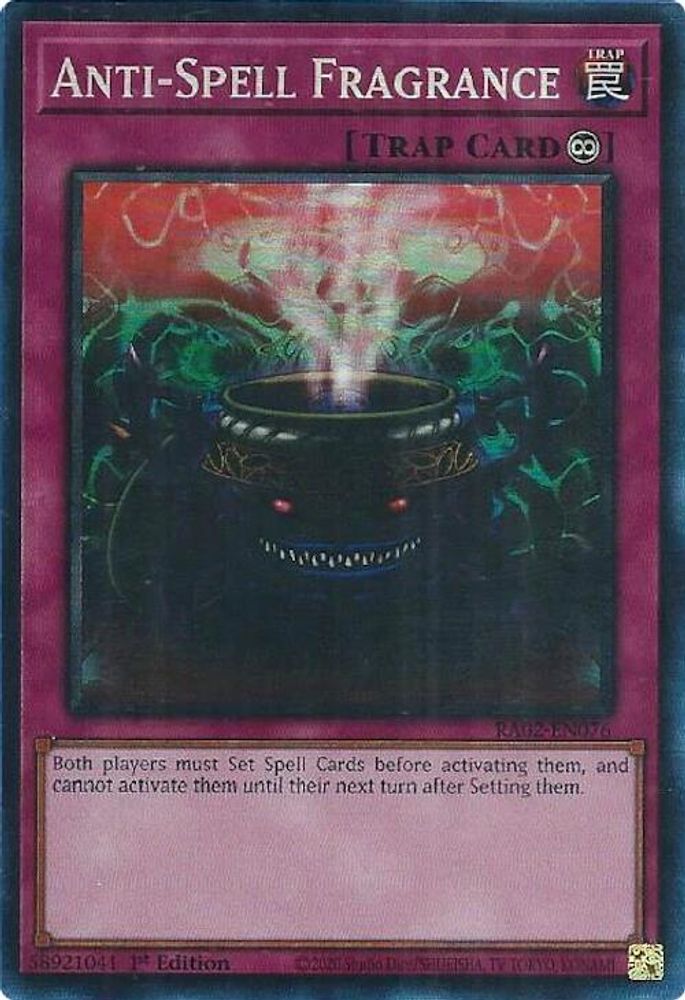 Anti-Spell Fragrance (PCR) (RA02-EN076) - Prismatic Collector's Rare