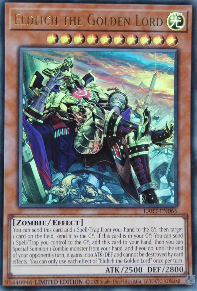 Eldlich le Seigneur d'Or [LART-EN066] Ultra Rare 