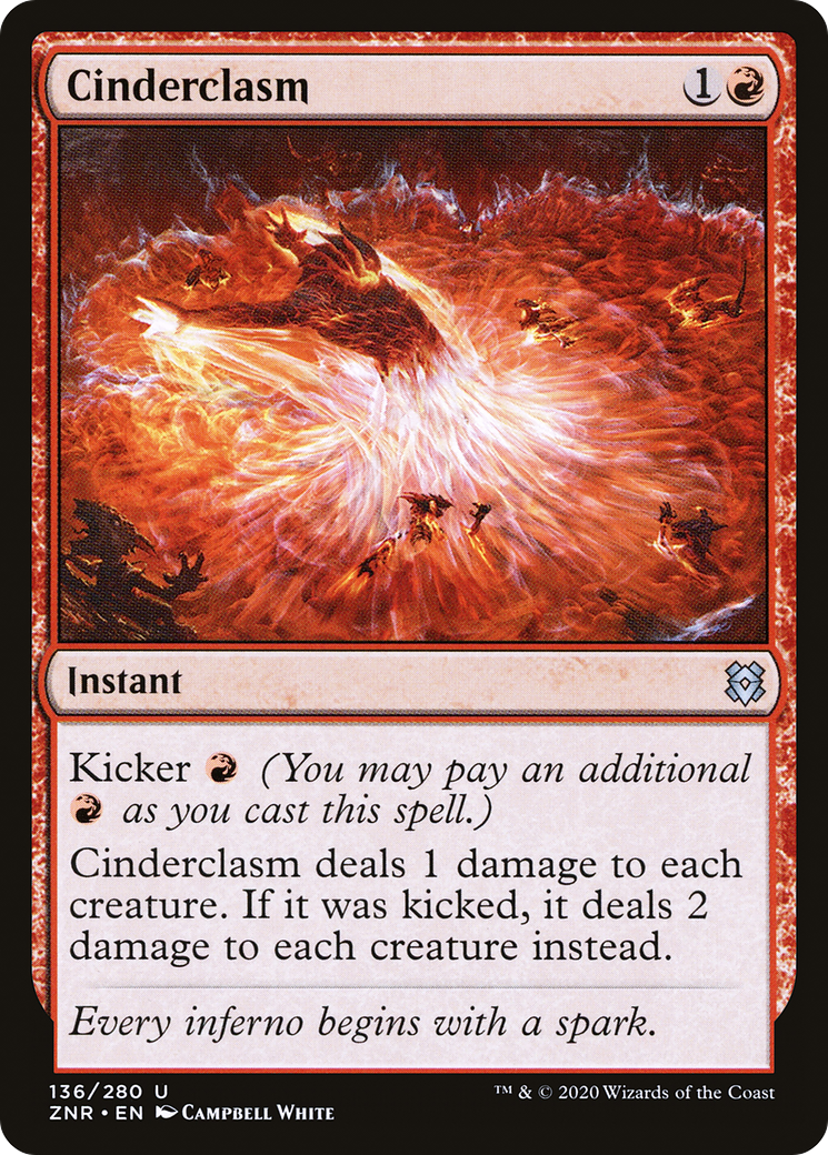 Cinderclasm [Zendikar Rising] 