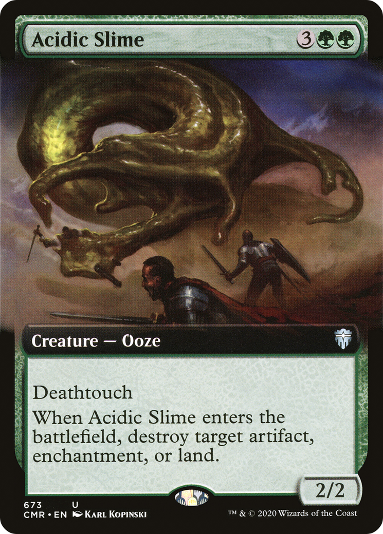 Slime acide (art étendu) [Commander Legends] 