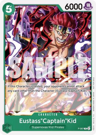 Eustass"Captain"Kid (OP-07 Pre-Release Tournament) (P-067) - Promo