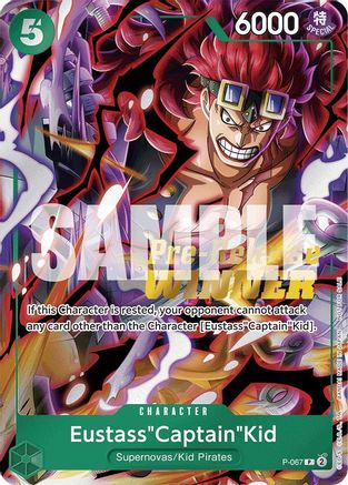 Eustass"Captain"Kid (OP-07 Pre-Release Tournament) [Winner] (P-067) - Promo
