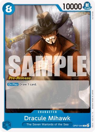 Dracule Mihawk (OP07-044) - Common