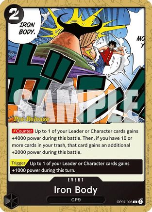 Iron Body (OP07-095) - Common
