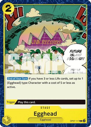 Egghead (OP07-117) - Common