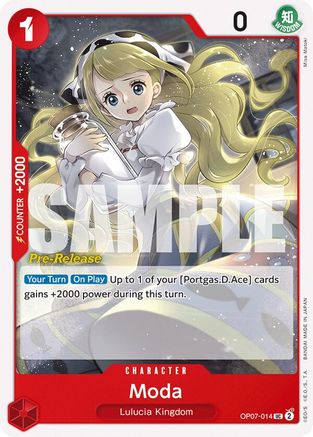 Moda (OP07-014) - Uncommon