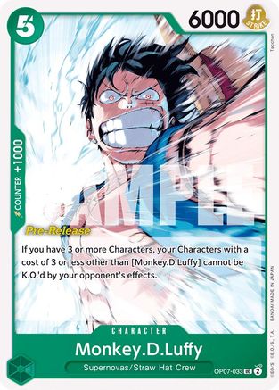 Monkey.D.Luffy (033) (OP07-033) - Uncommon