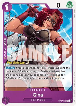 Gina (OP07-065) - Uncommon