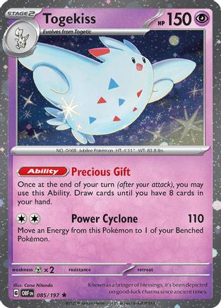 Togekiss - 085/197 (Cosmos Holo)/197  - Holofoil - Promo