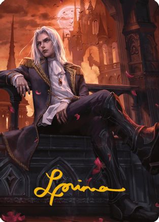 Sorin of House Markov Art Card (Gold-Stamped Signature) (ASMH3-052) - Art Series: Modern Horizons 3