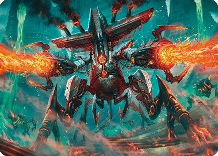 Exterminator Magmarch Art Card (ASMH3-033) - Art Series: Modern Horizons 3