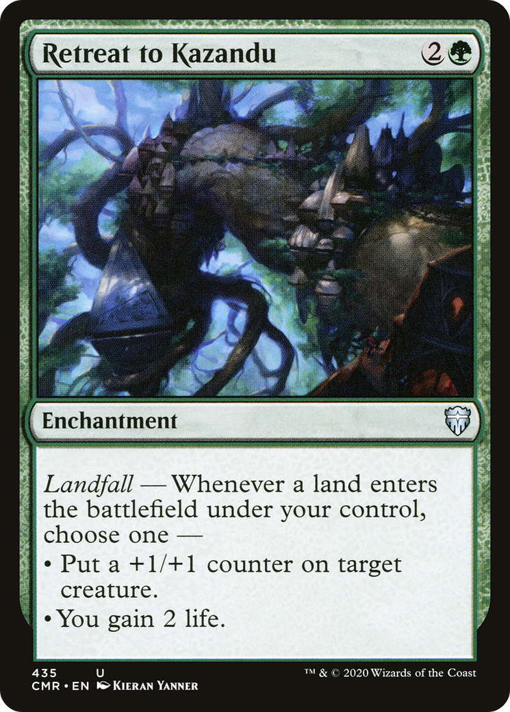 Retraite à Kazandu [Commander Legends] 