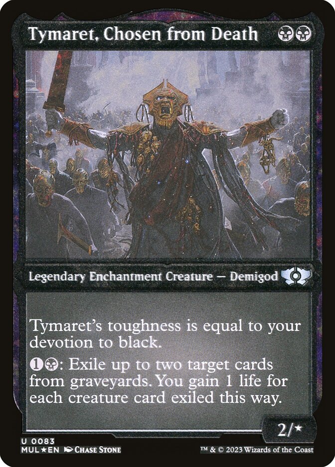 Tymaret, choisi parmi la mort (Foil Etched) [Légendes multivers] 